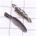Beaupretty Vintage Alligator Clip metal clip retro french for thick clip girls korean metal retro Ladies side clip European and Girl Hair Clip - Buy Online on GoSupps.com