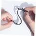 Cabilock Black Earring Loop Clips - Adjustable Ear Extensions for Face Masks | 2pcs | International Shipping Available - Buy Online on GoSupps.com
