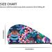 Tropical Flowers Coral Velvet Dry Hair Cap | Quick-Dry Hair Towel Wrap for Travel & Home - Perfect for Men & Women - Buy Online on GoSupps.com