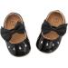LACOFIA Baby Girls Anti-Slip Mary Jane Shoes | Infant Princess Party Prewalkers 6-12 Months | Black Bowknot Design - Buy Online on GoSupps.com