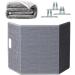 Predolo Portable Electric Space Heater - Adjustable Temperature Space-Saving Design Ideal for International Shipping - Buy Online on GoSupps.com