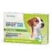 Naturapets tick & flea protection (spot-on fluid) solution as vermin protection for dogs tick drops with plant-based active ingredients (5 x 2.5 ml)