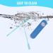 2024 New Double Head Nostril Hair Remover Tool 2024 New Manual 360 Rotating Nostril Hair Removal Tool Bloame Nose Trimmer 360 Rotating Nose Hair Trimmer with Ear Picker Black 2PCS - Buy Online on GoSupps.com