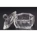 Morechioce Glass Dappen Dish with Lid - 2 Piece Nail Art Accessory Set - Transparent Crystal Cups for Dipping - Buy Online on GoSupps.com