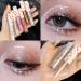 Waterproof Diamond Glitter Liquid Eyeliner Shimmer Eyeshadow Makeup Metallic Lying Silkworm Pen Eye Beauty Party Makeup Tools (Color : 02) - Buy Online on GoSupps.com