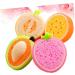 minkissy Body sponges scrubbers Body Shower Sponge Lovely Bath Tool Soft exfoliating Sponge Kids Bath sponges Kids Tools Fruits Bath Sponge Pouf Bath Sponge Lip Gloss take a Bath Tools - Buy Online on GoSupps.com