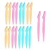 18pcs Eyebrow Razor Facial Hair Remover Eyebrow Razor Trimmer for Women and Men