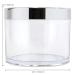 Beauticom 4 oz Thick Wall Round Clear Acrylic Jars with Lids 36 Leak Proof Beauty Cream Containers - Buy Online on GoSupps.com