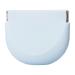 Container for artificial teeth food quality silicone cleaning case portable slim for artificial teeth night protection retainer travel pluvo light blue