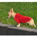 Idepet Dog Sweater - Warm Coat for Small Dogs & Cats | Chihuahua Puppy & Teddy Pudel | Red (L) - Buy Online on GoSupps.com