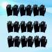 Milists 12 Pairs Cotton Gloves - Black Moisturizing & Jewelry Inspection Gloves (Size M) - Soft Thin Protection for Cosmetics & Coins - Ideal for International Shipping - Buy Online on GoSupps.com