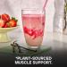 Bulk Vegan Strawberry Protein Powder 500g - New & Improved Formula, 14 Servings - Buy Online on GoSupps.com