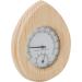 Sauna Thermometer - Drop-Shaped 2-in-1 Wood Thermo-Hygrometer Thermometer Hygrometer Steam Room Sauna Room Accessories - Buy Online on GoSupps.com