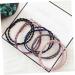 minkissy Hair Bands Ties Elastic Ponytail Holders Hair Accessories Tie Double Strand Elastic Hair Ties - Buy Online on GoSupps.com