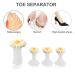 Toe Separator Silicone - 16-Piece Gel Toe Spreader Tool | Reusable Nail Polish & Pedicure Accessories | Floral Pattern | For Men & Women - Home & Salon Use - Buy Online on GoSupps.com