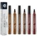 Suake Eyebrow Contouring Pen SUAKE Eyebrow Pen Waterproof Suake Eyebrow Pencil 4-Tip Micro-Fork Long Lasting Smudge Proof Liquid Eye Brow Pencils (3PCS-C)