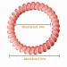 15 Pcs Spiral Hair Ties - Candy Color Coil Elastics - No Crease Hair Coils - Multicolor Telephone Cord Plastic Hair Ties - Buy Online on GoSupps.com
