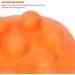 Foojo Acupressure Neck Relief Cushion - Professional Cervical Massage & Traction Device for Neck & Shoulder Pain Relief - Orange - Buy Online on GoSupps.com