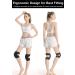 Buy Adjustable Soft Knee Pads for Women & Men - Volleyball Dance & Wrestling Gear - Medium Gray - Buy Online on GoSupps.com