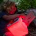 LuminAID Solar Camping Lantern & Phone Charger - Inflatable LED Lamp for Camping, Hiking, Emergency Light - Titan White/Red 300 Lumens - Buy Online on GoSupps.com