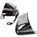 Sherchpry High Heels Toe Covers - 2 Pairs Leather Protectors for Weddings & Graduations | Pointed Tip Metal Sleeves & Boot Accessories - Buy Online on GoSupps.com