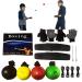 Boxing Reflex Ball Headband Set for UFC MMA Boxing Free Combat Kickboxing Training Recreation Balls kit Includes 4 Balls+4 Spare Lines+2 Headbands+2 Thread Needle +2 Gel Gloves for All People