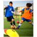 ANSLYQA Set of 50 Soccer Cones with Carry Bag - Agility Training Discs for Football, Basketball & Sports Field Markers (5 Colors) - Buy Online on GoSupps.com