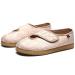 Pregnant Women Diabetic Slippers Orthopedic Fasciitis Shoes Adjustable Velcro Fastener Extra Wide Orthopedic Slipper for Swollen Feet Seniors (Color : White Size : 6) 6 White
