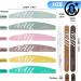 Bmeigo 9pcs Nail Files Buffer Block Set 100/180 Grits Fingernail File Double Sided Sponge Emery Board Washable Manicure Nail Polisher for Acrylic Gel Natural Nails Care Women Men Home Salon - Buy Online on GoSupps.com