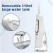 Water Flosser for Daily Teeth Cleaning - Smart Electric Oral Care with 310ML Tank | Portable Oral Irrigator (White) - International Shipping Available - Buy Online on GoSupps.com