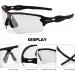 Banglong Self-Tinting Bicycle Glasses - UV400 Protection Sports Sunglasses for Men | Perfect for Cycling Running Baseball & MTB - Buy Online on GoSupps.com