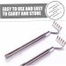 Magiclulu Telescopic Back Scratcher | 6-Stage Adjustable Stainless Steel Tool for Neck & Body Massage - Buy Online on GoSupps.com