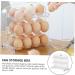 Plastic Egg Holder 3pcs Egg Storage Box Eggs Refrigerator Egg Holder Egg Tray Kitchen re-usable - Buy Online on GoSupps.com