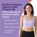 Doctor's Recipes Iron & Calcium with D3 Bundle: High Absorption Iron with Vitamin C & Bone Support Calcium Complete Mineral Supplement for Immune Blood & Bone Health - Buy Online on GoSupps.com