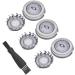 Buy HQ55 HQ56 Shaver Replacement Heads - Compatible with Philips Norelco HQ3 HQ4 HQ5401 HQ916 & More | Premium Razor Blade - Buy Online on GoSupps.com