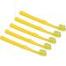 Verdant Touch Brace Toothbrush - 5 Pack Soft Interdental Toothbrush for Comfortable Bathroom Use - Yellow - Buy Online on GoSupps.com