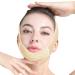 Double Chin Eliminator Strap | Breathable V Line Lifting Mask for Women | Get Rid of Double Chin & Prevent Sagging (Yellow - Buy Online on GoSupps.com