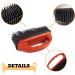 Vitazoo 2x Hair Removal Brush - Best Dog Hair & Upholstery Cleaner for Textiles Carpets and Vehicle Cushions | Rubber Brush for Easy Hair Removal - Buy Online on GoSupps.com