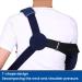 Arm Sling for Shoulder Injury with Waist Strap - Comfort Immobilizer Brace for Rotator Cuff Surgery (Left Small 25-30.5 inch) - International Shipping Available - Buy Online on GoSupps.com