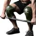 TAVIEW Knee Compression Sleeve Support for Squats Weightlifting and Powerlifting 7MM Neoprene Green L