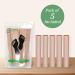 Ajoysoul Toe Sleeve - 5 Pack XL Toe Tube - Gel Toe Protector for Hammer Toe, Corns, Calluses - Beige - Buy Online on GoSupps.com
