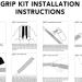 Winn Dri-Tac 9 Piece Golf Grip Bundle - Midsize Dark Gray - Buy Online on GoSupps.com
