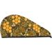 Bees and Honeycombs Microfiber Hair Towel - Soft Super Absorbent Coral Velvet Wrap for Long Curly & Thick Hair | Quick Dry Hair Cap - Buy Online on GoSupps.com
