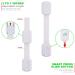 Child Safety Cabinet Locks - Baby Proofing Latches for Cabinets, Drawers, Cupboards, Fridge, Toilet - 8 Pack White & Black - Buy Online on GoSupps.com