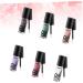 NOLITOY 6pcs Liquid Eyeliner Shimmer Eyeshadow Liquid Eyeliner Glitter Eye Shadow Flash Liquid Eyeshadow - Buy Online on GoSupps.com