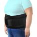 ABACKH Back Brace for Lower Back Pain - Lumbar Support Belt for Women & Men - Relief Back Pain Lower Back Pain Relief for Herniated Disc  Sciatica  Scoliosis Lower Back Belt 5XL(53-65) Black-5XL(53-65)