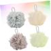 Housoutil 4pcs Large Bath Ball Shower Pouf - Premium Mesh Sponge for Relaxing Bath Experience - International Shipping Available - Buy Online on GoSupps.com
