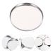 20pcs Metal Makeup Eyeshadow Jars & Palettes - Magnetic Cosmetic Plates for Lipstick Blush and Watercolor | Perfect Empty Pigment Holders - Buy Online on GoSupps.com