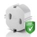 Reer Socket Cap - Original Socket Protection | 20 White Caps in Eco-Friendly Paper Bag - Buy Online on GoSupps.com