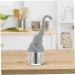 Zerodeko Glass Tea Infuser 3 Pcs Elephant Tea Maker Stainless Steel Tea Making Utensils Glass Coffee Strainer 11.8X4.6CMx3pcs Greyx3pcs - Buy Online on GoSupps.com